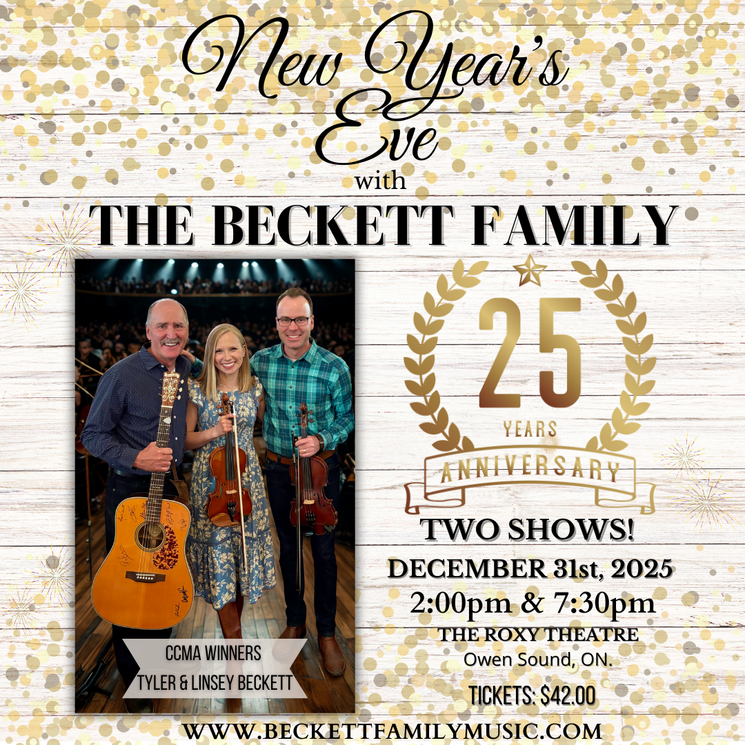 Event image The Beckett Family New Year’s Eve Show
